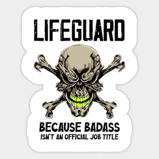 Badass Quote Sticker